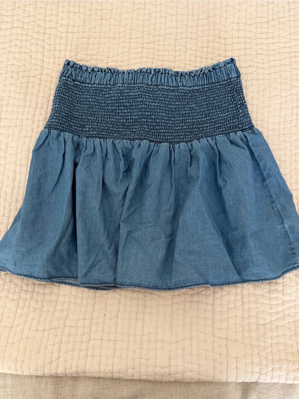Janie and Jack Light Blue Smocked Tube Top